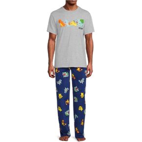 طقم بيجامة بوكيمون للنوم - مقاس X-Large in Kuwait