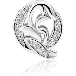 925 Sterling Silver Letter Charms for Pandora Bracelets Letter A Charm Alphabet Initial Beads Jewelry Gift for Women Girls