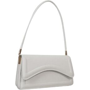 Floerns Women's Leather Shoulder Bag Retro Purse Clutch Small Tote Handbag