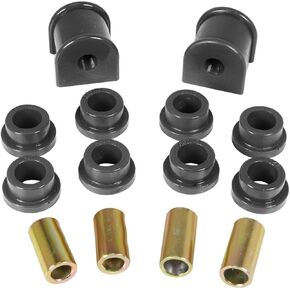 Prothane 97-03 Jeep TJ Rear Sway Bar Bushings - 9/16in - Black