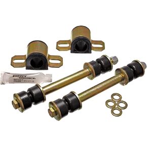 Energy Suspension 7.5108G 23mm Front Sway Bar Bushing Set , Black