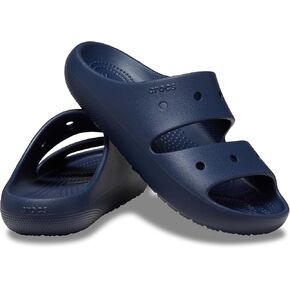 Crocs Unisex Platform Sandal, Navy, 3 US Men