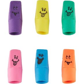 Funny Face Cap Erasers (1-Pack of 144)