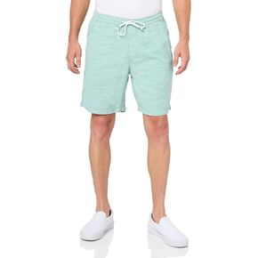UNIONBAY Men's Marina Cotton Slub Elastic Pull-on Shorts in Kuwait
