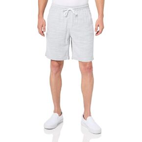 UNIONBAY Men's Marina Cotton Slub Elastic Pull-on Shorts