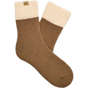 UGG, Mens, Camdyn Cozy Sock, Chestnut/Cream, One Size
