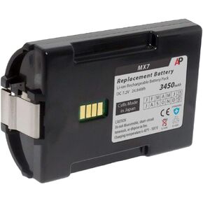 Artisan Power Battery Replacement for Honeywell LXE MX7 Tecton Scanner | 3450 mAh Extended Capacity, Metal Clip & MIL STD 810 | Replaces MX7A380BATT, MX7382BATT, MX7392BATT, MX7394BATT, 159904-0001