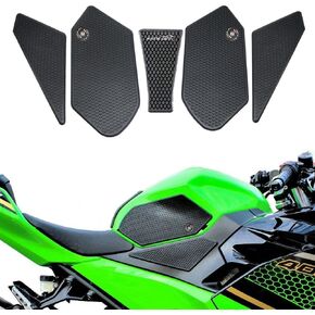 For Kawasaki Ninja 400 Ninja400 2017-2024 Motorcycle Accessories Side Fuel Tank pad Tank Pads Protector Stickers Decal Gas Knee Grip Traction Pad Tankpad