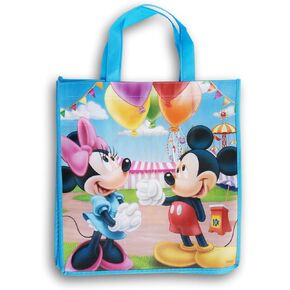 LLP Mickey and Minnie Reusable Tote Bag - Mouse Balloons -13 x 13 Inch