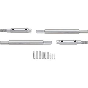 INJORA Stainless Steel Front and Rear Portal Axle Shafts for 1/18 RC Crawler Redcat Ascent-18 Upgrade