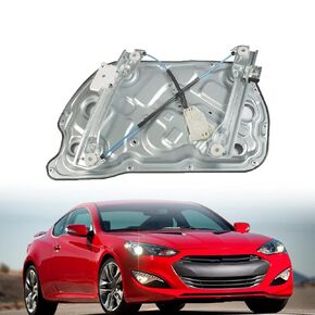 munirater Electric Power Window Regulator Without Motor Replacement for 2009-2016 Genesis Coupe Front Lift Side 82471-2M000 824712M000