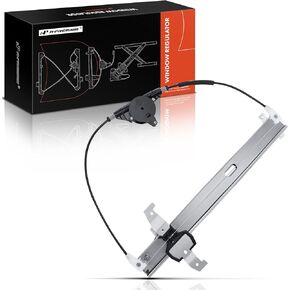 A-Premium Electric Power Window Regulator Without Motor Compatible with Lincoln Town Car 1990 1991 1992 1993 Rear Left Driver Side