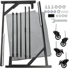 WFLNHB Hard Top Storage Cart Replacement for Mercedes 380SLC 450SL 450SLC 560SL SL320