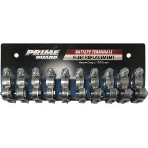 Pack of 10 - Automotive Heavy Duty Fleet Freight Liner - Top Post Battery Terminal Connectors - Versatile Terminal Cable Ends Wire Clamps - Fits 1-3/0 - Made In USA With All-American Materials