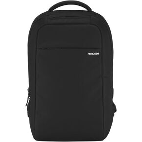 Incase ICON Lite Pack Backpack - Travel and Tech Backpack with Faux Fur Laptop and Quick Access Pockets - Large Main Compartment - Fits up to 15" MacBooks/Laptops - Black