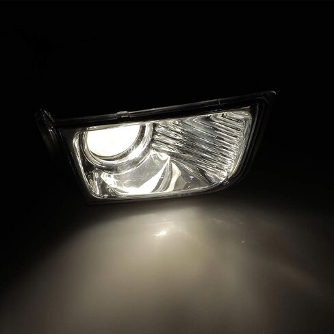 Winjet Fog Lights OEM Series for [2003 2004 2005 Toyota 4Runner] Driving Projector Fog Lights Lamps Assembly Pair Replacement W/9006 12V51W Halogen Bulbs (Clear Lens) in Kuwait