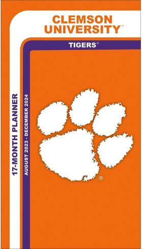 TURNER SPORTS Clemson Tigers 2024-25 17-Month Pocket Planner (25998890505) in Saudi Arabia