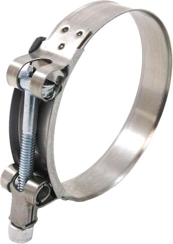 20x قسط 304 الفولاذ المقاوم للصدأ T-Bolt توربو خرطوم سيليكون المشبك 1.5 بوصة 38-44 مللي متر in Saudi Arabia
