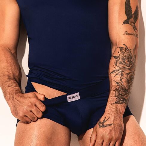 Intymen Mens Boxer Briefs, Second-Skin Ultra-Thin Boxer with Elastic Waist band, Mens Underwear with Breathable Fabric in Saudi Arabia