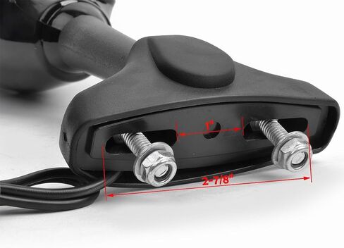 Motorcycle LED Turn Signal Rear View Mirrors with Arrow For Honda Suzuki Racing Bike Sport Bike in Kuwait