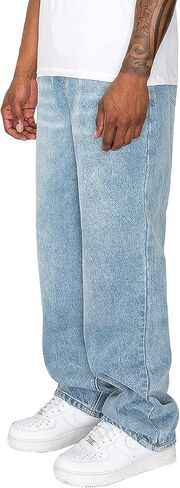 Victorious Men's Essential Baggy Wide Denim Jeans in Saudi Arabia