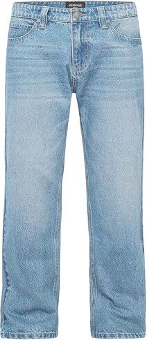 Victorious Men's Essential Baggy Wide Denim Jeans in Saudi Arabia