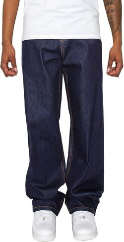 Victorious Men's Essential Baggy Wide Denim Jeans in Saudi Arabia