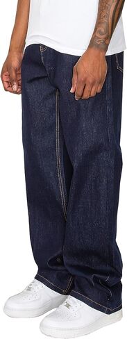 Victorious Men's Essential Baggy Wide Denim Jeans in Saudi Arabia