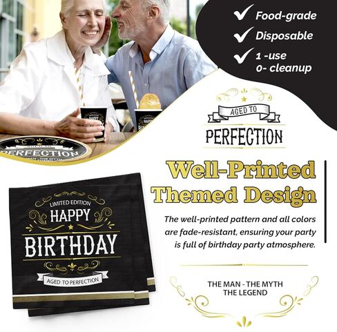 زينة حفلات عيد ميلاد الخنزير، 120 قطعة من لوازم الحفلات ذات طابع الخنزير، أدوات مائدة رائعة للاستعمال مرة واحدة تتضمن أطباق ورقية ومناديل وأكواب وقش | يخدم 24 in Kuwait