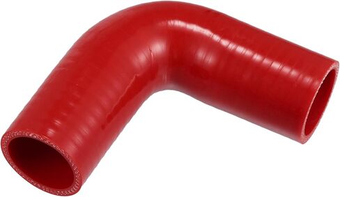 90 Degree Elbow Coupler Silicone Hose, 38mm 1.5" ID 102mm Length Intercooler Tube Universal for Car Engine Durable Silicone Black for Turbo Intake in Saudi Arabia