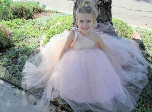 ekidsbridal One-Shoulder Sequin Tutu Flower Girl Dress Princess Dresses Pageant Gown 182 in Saudi Arabia