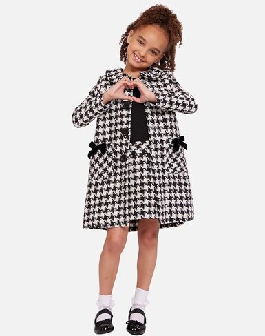 Bonnie Jean Girls 12M-16 Special Occasion Christmas Holiday Dress Coat Set in Kuwait