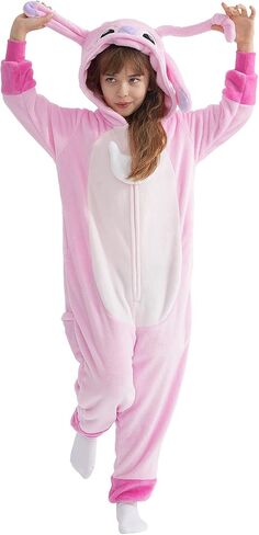 Beauty Shine Onesie Cartoon Animal Costume One Piece Pajamas Cosplay Halloween Christmas Sleepwear Jumpsuit Homewear in Saudi Arabia