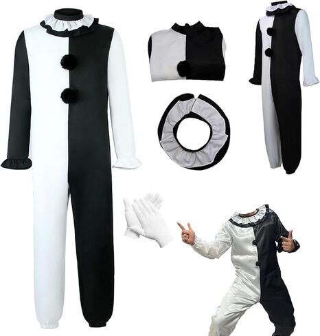Art The Clown Costume Art The Cosplay Suit for Halloween Full Set in Saudi Arabia