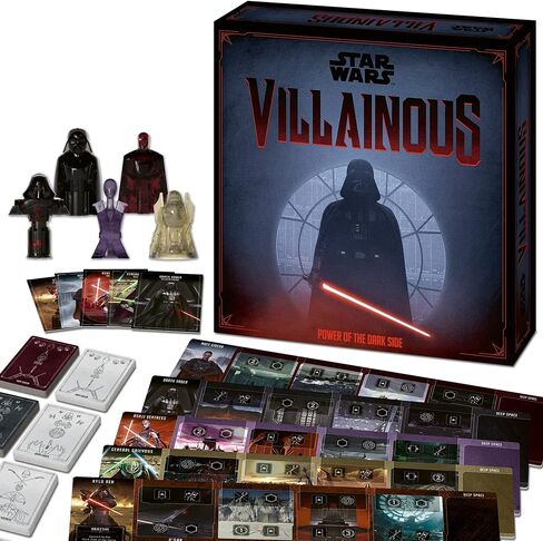 Ravensburger Star Wars Villainous: Power of The Dark Side - Engaging Strategy Game | Immersive Star Wars Universe Experience | Unique Villain Objectives | Perfect for Ages 10+, 2 - 4 Players in Saudi Arabia