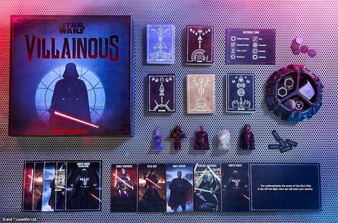 Ravensburger Star Wars Villainous: Power of The Dark Side - Engaging Strategy Game | Immersive Star Wars Universe Experience | Unique Villain Objectives | Perfect for Ages 10+, 2 - 4 Players in Saudi Arabia