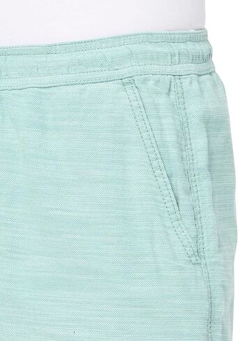 UNIONBAY Men's Marina Cotton Slub Elastic Pull-on Shorts in Kuwait