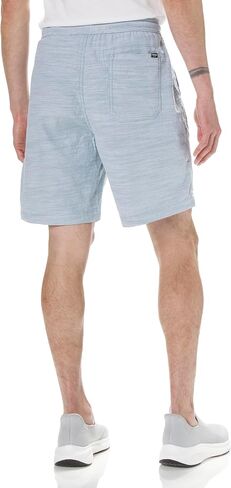 UNIONBAY Men's Marina Cotton Slub Elastic Pull-on Shorts in Saudi Arabia