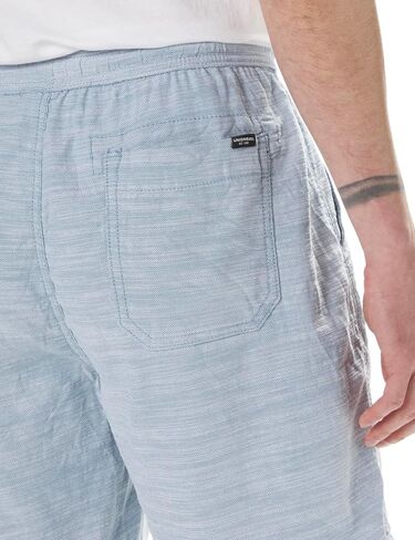 UNIONBAY Men's Marina Cotton Slub Elastic Pull-on Shorts in Saudi Arabia