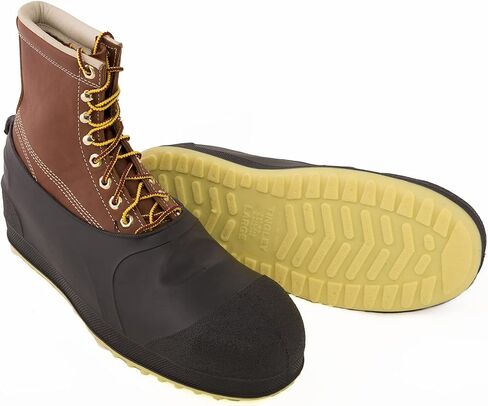 Tingley Workbrutes 35211 Steel Toe Overshoe, Extra-Large, Black/Yellow in Kuwait