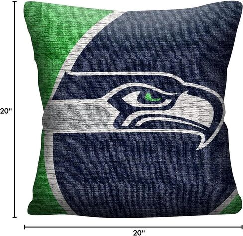 Northwest NFL Kansas City Chiefs Portal Jacquard Woven Pillow, 20" in Saudi Arabia