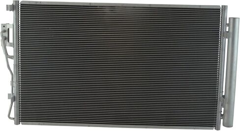 TRQ Air Conditioning A/C Condenser Receiver Drier Compatible with 2010-2012 Hyundai Santa Fe 2011-2015 Kia Sorento HY3030144 in Saudi Arabia