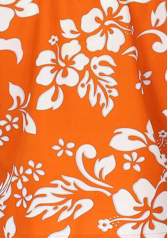 KING KAMEHA Hawaiian Sarong Pareo Beach Wrap for Women Funky Casual Bikini Cover Up Very Loud Swimsuit Hibiscus Flowers Print in Kuwait