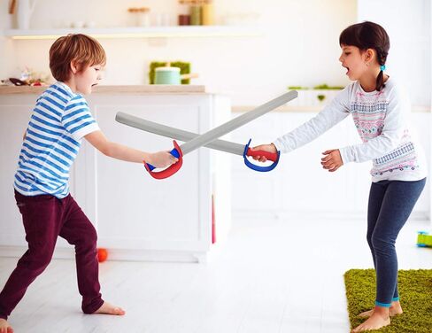 Click N' Play Multi-Pack - Large 27" Foam Swords for Kids Parties & Pretend Play - Pirate, Ninja, & Knight Swords, Set of 6 in Saudi Arabia