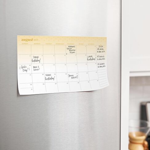 Erin Condren 2025 Monthly Calendar Sticky Notes | 12 Calendar Months with 3M Adhesive for Portable Planning | For Adding a Calendar Function to Any Notebook, Journal, Desk or Refrigerator in Saudi Arabia