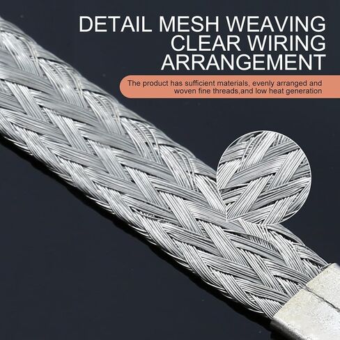 5 PCS Car Engine Grounding Strap, Heavy-Duty Metal Vehicle Box Bridge Jumper, Universal Multi-Purpose Automotive Grounding Strap Accessories for Most Models (Silver) in Saudi Arabia