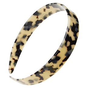 France Luxe 3/4" Headband, Onyx - Simple Design For Everyday Wear