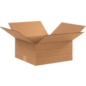 AVIDITI 12 1/2 x 12 1/2 x 6 Corrugated Cardboard Boxes, Small 12.5"L x 12.5"W x 6"H, Pack of 25 | Shipping, Packaging, Moving, Storage Box for Home or Business, Strong Wholesale Bulk Boxes