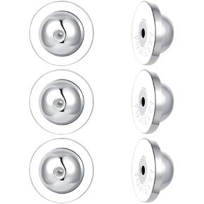Fomissky-sisa Flat Earring Backs for Studs, Earring Backs Replacements, Heavy Earring Support Backs for Droopy Ears