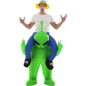 Double Couple Halloween Alien Costume Halloween Blow up Costumes
